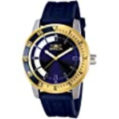 Relógio masculino Invicta Specialty de aço inoxidável, 12847, Ouro, aço inoxidável, 45 mm