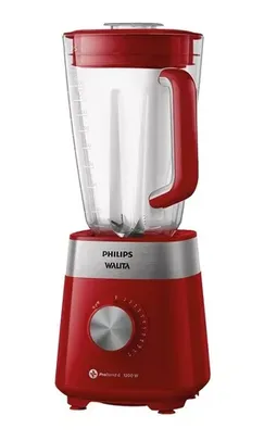 Liquidificador Philips Walita RI2242 Vermelho 1200W com 12 Velocidades - 110V