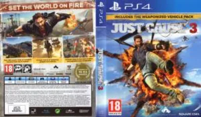 JUST CAUSE 3 PS4 - R$49