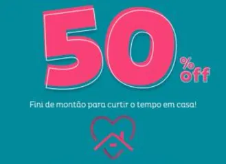 50% OFF em toda loja Fini Online