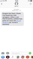Drogaria Sao Paulo GANHE frete gratis