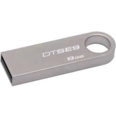 [Walmart] Pen Drive Kingston Data Traveler 8 GB USB 2.0 DTSE9H - R$10