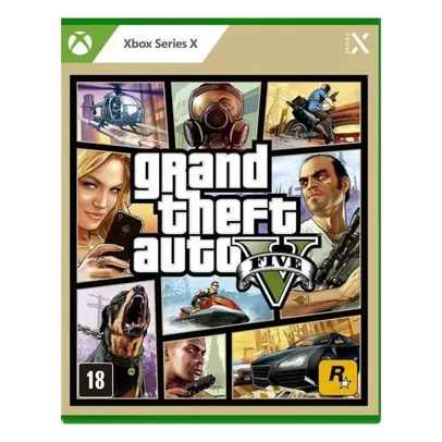 [Cashback Pelando R$ 70] Jogo Gta V para Xbox Series X Games Rockstar