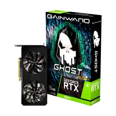 Placa De Vídeo Gpu Nv Rtx3060ti 8gb Ghost Oc Gd6 256bits Gainward