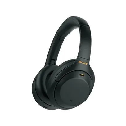 (AME R$1099,45) Headphone Sony Com Cancelamento de Ruído e Sem Fio Preto - WH1000XM4BMUC