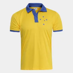 Camisa Cruzeiro 2014 n°10 Edição Limitada Masculina - Amarelo | R$27