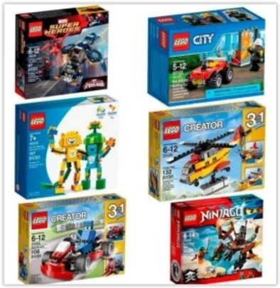 [Submarino] Brinquedos de Legos a partir de r$ 15