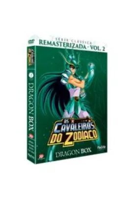 DVD Os Cavaleiros do Zodíaco - Série Clássica - Volume 02 - 4 Discos | R$14