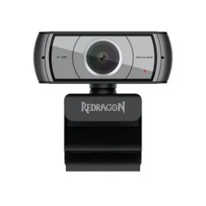 Webcam Redragon Apex 1080P 30 FPS BK GW900 | R$ 381