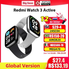 [App/Taxa Inclusa/Moedas] Xiaomi Redmi Watch 3 Active