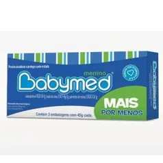 Leve 2 Pague 1 | Kit Pomada Para Assaduras Babymed Menino 45g | R$10