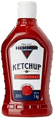 [PRIME] Ketchup Tradicional Hemmer Bisnaga 1kg | R$14