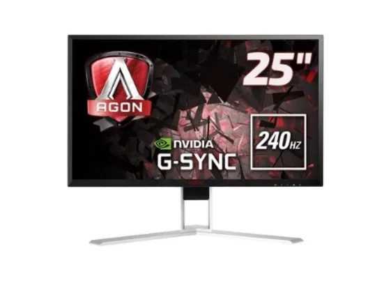 Monitor Gamer AOC Agon 24.5' LED, Wide, 240 Hz, Full HD, 1ms, G-Sync, HDMI/DisplayPort, Ajuste de Al