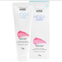 Máscara Facial Kiss New York Hidra Young Argila Rosa - 75g