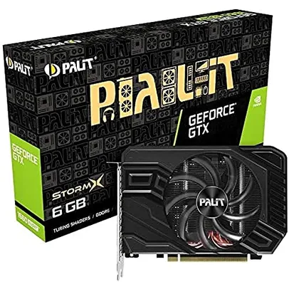 Placa de Vídeo Palit GeForce GTX 1660 Super Stormx 6GB 192Bit GDDR6 NE6166S018J9-161F