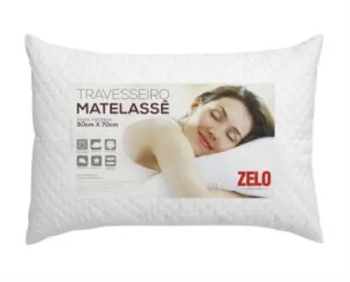 Travesseiro Matelassê Zelo 0.50x0.70m