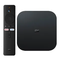 [AME R$207,47] Xiaomi Mi Box S 4K - Reprodutor Multimídia 4K Ultra HD