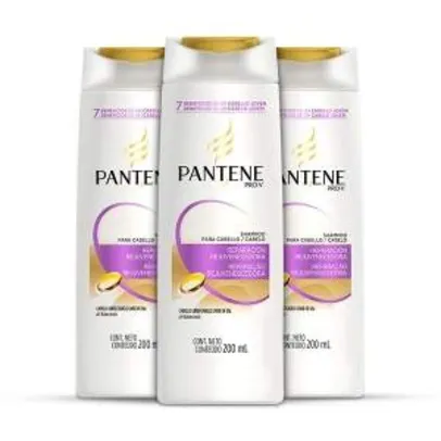 [Netfarma] Kit Pantene Shampoo Reparação Rejuvenescedora, 200ml - R$19