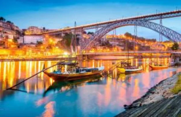 Lisboa e Porto - Portugal na mesma viagem, voos ida e volta com taxas inclusas - a partir de R$1478