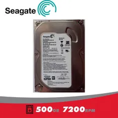 HD 500GB Seagate 3,5" SATA III 7200RPM 16MB SATA 6Gb/s - ST500DM002