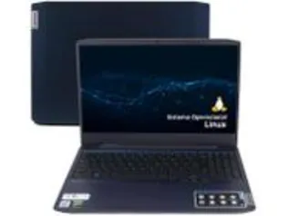 [Cli. Ouro / MagaluPay] Notebook Gamer Lenovo Ideapad Gaming 3i Intel Core i5 8GB 256GB SSD Video GTX1650