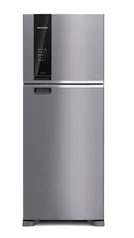 Geladeira Brastemp Frost Free Duplex 462 litros cor Inox* com Painel Eletrônico e Turbo control - BRM55BK  Outlet