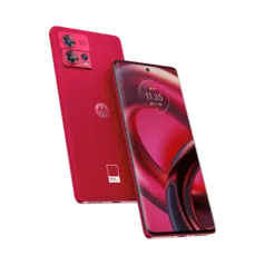 [DIMO] Motorola Edge 30 Fusion 5G 256 GB - Viva Magenta - Vegan Leather