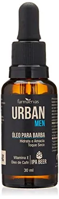 [Prime + Rec.] 3 unidades - Óleo para Barba Urban Men IPA, Urban, Incolor, 30 ml | R$31