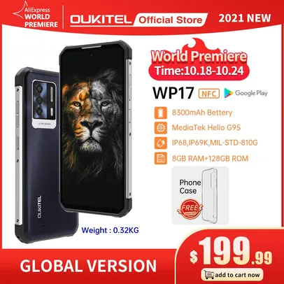 Smartphone oukitel wp17 