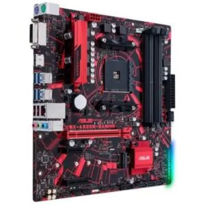 Placa-Mãe Asus EX-A320M-Gaming, AMD AM4, mATX, DDR4 | R$450
