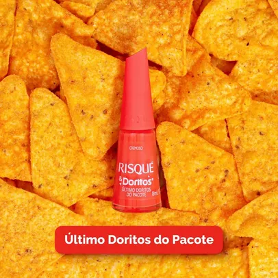 Esmalte Risque Doritos Ultimo Doritos Do Pacote 8ml