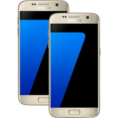 [Americanas] Smartphone Samsung Galaxy S7 32GB Dourado + Smartphone Samsung Galaxy S7 32GB Dourado por R$4986