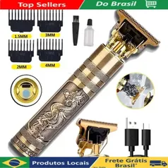 [DoBrasil/Moedas] Máquina de cortar cabelo e barba dragão t9