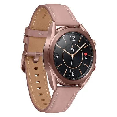 Smartwatch Samsung Galaxy Watch3 Bronze 41mm LTE, Tela Super AMOLED de 1.2, Bluetooth, Wi-Fi, GPS, N