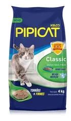 Areia Higiênica Pipicat Classic 4kg