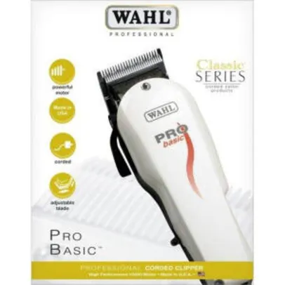 Wahl Pro Basic - Maquina Para Cortar Cabelo Profissional | R$285