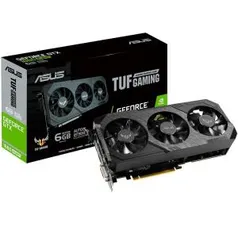 Placa de Vídeo Asus TUF3 NVIDIA GeForce GTX 1660 GDDR6 | R$1.900