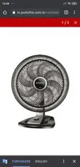 Ventilador de Mesa Mondial VTX-50-8P Preto - 50 cm - R$180