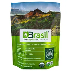 (REC) (Leve 3 Pague 2) (Mais por Menos R$9,98) Café Dutra D'Brasil Café Orgânico De Montanha Torrado E Moído 250G 100% Arábica