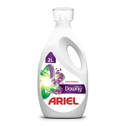 [2un-R$44,13] 2un Lava Roupas Ariel Expert com Toque de Downy - 2L