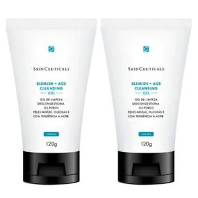 SkinCeuticals Blemish Cleansing Gel Kit com 2 Unidades  Sabonete Líquido Facial 120g