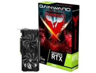 PLACA DE VÍDEO GAINWARD GEFORCE RTX 2060 PHOENIX 6GB GDDR6 PCI-EXP - R$1759