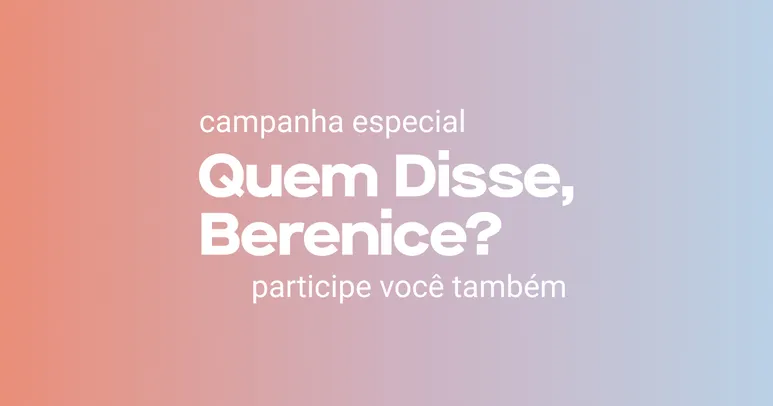 Campanha - Quem Disse Berenice BRINDE Mini Batom Mate VERMELHO VERMEMOR