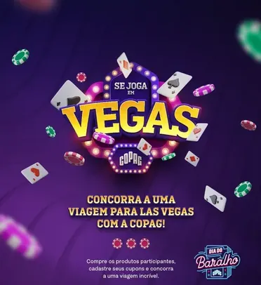 Promoção Copag - Se Joga em Vegas