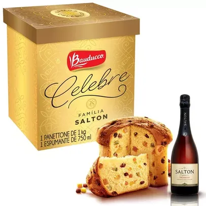 Kit Panettone 908g e Prosecco 750ml (2 kits por 1)