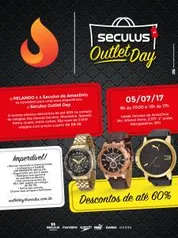 [BH] OUTLET SECULUS - até 60% OFF em relógios - Evento exclusivo