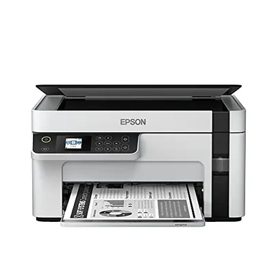 Multifuncional Epson EcoTank M2120 - Tanque de Tinta Monocromática, Wi-Fi Direct, Duplex Automático, Bivolt