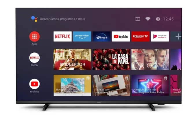 Smart TV Philips Android 50" 4k 50pug7406/78