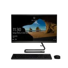 [CC Shoptime/AME 15%] All In One Lenovo Ideacentre A340 I5-8265u 8gb - R$4178