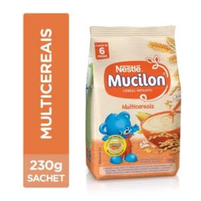 [50% NA SEGUNDA UNIDADE] Cereal Infantil Mucilon Multicereais 230g